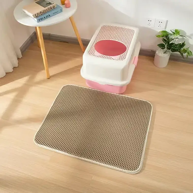 Tapis de litière Minopatte coloris Kaki