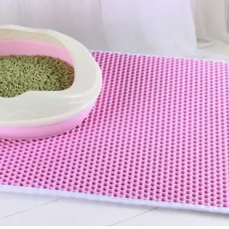 Tapis de litière Minopatte coloris Rose